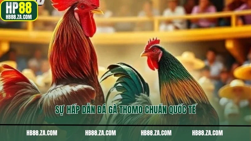 Sự hấp dẫn đá gà Thomo chuẩn quốc tế
