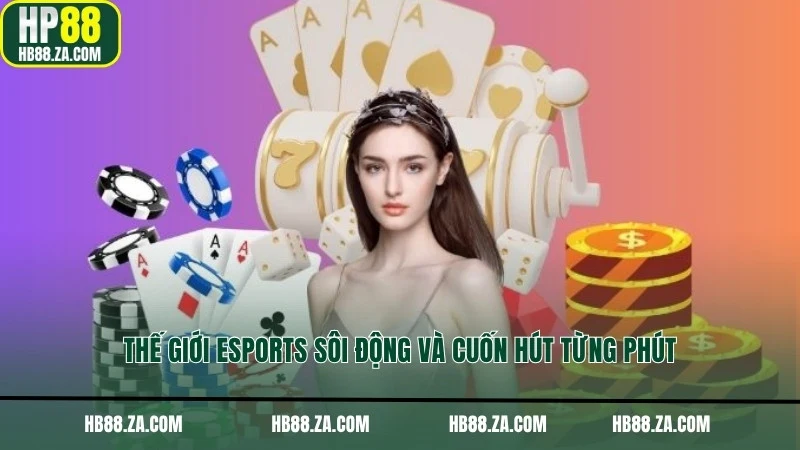 Thế giới eSports sôi động và cuốn hút từng phút