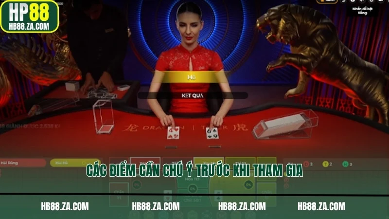 Các điểm cần chú ý trước khi tham gia